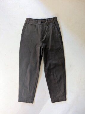 MHL Margaret Howell Brown cropped Chino size 0